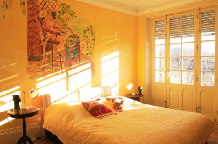 Chambre Afrique de la Villa Olianna